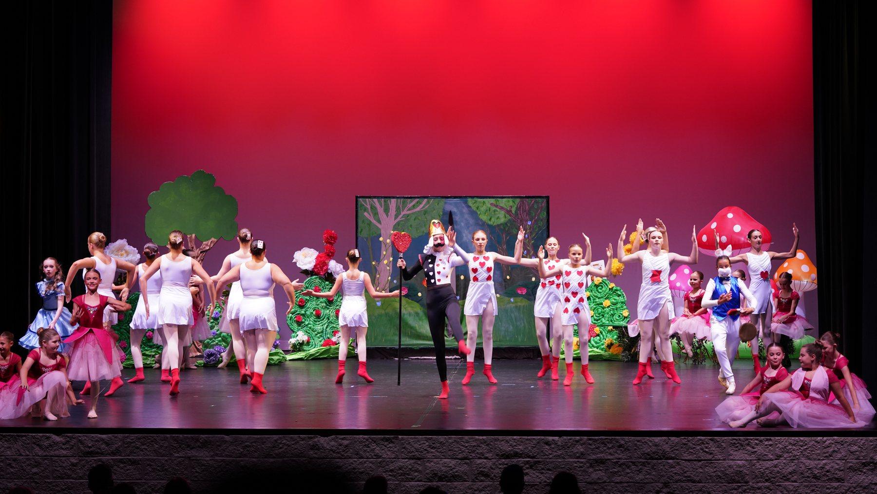 Alice In Wonderland recital photo 3